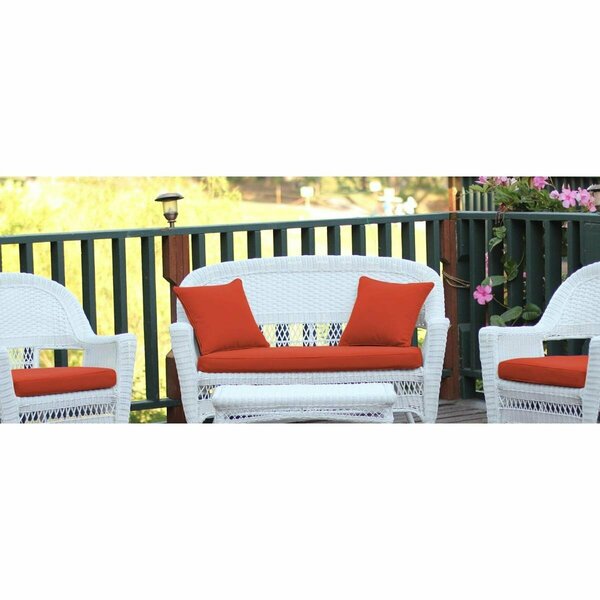 Seatsolutions Cushions Set, Brick Red - 4 Piece SE3012139